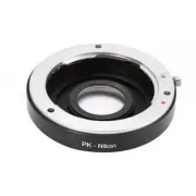 Pentax PK K Lens to Nikon Adapter for D7500 D810 D810a D5600 D750 D3400 w/ Glass