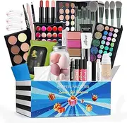 Professional Makeup Set,24PCS Cosmetics Set Multipurpose Make up Starter Bundle for Adults, Men, Women, Makeup Artist, Beautician