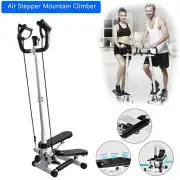 Fitness Workout Exercise Air Stair Stepper Machine Cardio Equipment+Handle Bar,