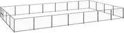 Large Dog Kennel Steel Cage: Outdoor Pet Enclosure, Heavy Duty Run for Dogs, Kennels, Cage, and Dog House - 700 x 400 x 70 cm