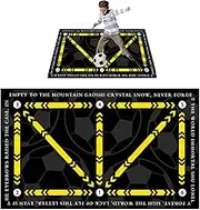 Soccer Rugs Sports Front Door Mat Football Rug for Men Boys Bedroom, Absorbent Resist Dirt Welcome Door Mat Soccer Rug Mat Comfort Non Slip Carpet for Home Room Decor, 60 * 90CM