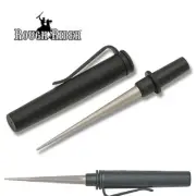 Fine Diamond pocket knife and fixed blade Diamond Sharpener free shipping