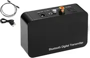 Bluetooth Headphones Transmitter Sender Aux 3.5mm/Optical Toslink Audio for TV