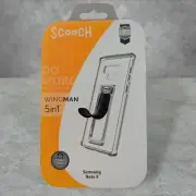 A5. Scooch Wingman 5-in-1 Case For Samsung Note 9 - Clear See Description