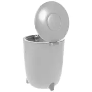 Trash Can with Lid Small Office Garbage Kitchen Bathroom Cans Lids