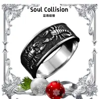 在飛比找蝦皮購物優惠-靈魂碰撞Soul Collision925銀蠍子王戒指男複古