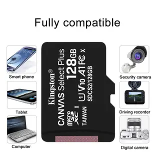 金士頓 Micro 存儲卡 Class10 carte SD 內存 16GB 32GB 64GB 128GB 256GB