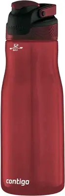 Autoseal Water Bottle - Spiced Wine 946Ml, Red