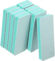 GANAZONO 10Pcs Dual Sided Finishing Buffer Blocks Sponge Nail Shine Buffers for Manicure Polishing Buffing for Delicate Surfaces and Nail Care