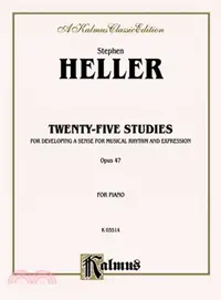 在飛比找三民網路書店優惠-Heller 25 Studies Op.47