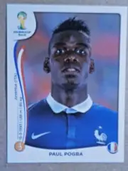 POGBA #386 ROOKIE ( FRANCE ) WC BRASIL 2014 PANINI STICKER