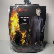 Halloween Michael Myers Jumpsuit & Mask Costume Youth L 12-14 New