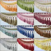Curtain Sewing Tassel Fringe Trim Braided Lace Accessory Upholstery Decor 1M