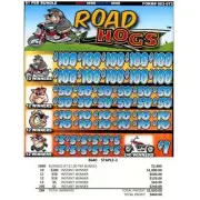 Road Hogs - single Game Pull Tabs Jar Tickets