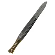 Manicare Flat Tweezers Gold Tipped