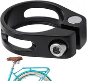 Seat Post Clamps, Aluminium Alloy Seatpost Tube Clip, High Hardness, 28.6MM/31.8MM/34.9MM, Cycling Accessories For Mountain Road Bikes