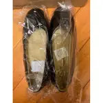CROCODILE 鱷魚牌 牛皮女鞋 女官士平跟鞋 台灣製造