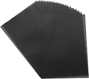uxcell Colored Vellum Paper, 20 Sheet Black Transparency 8.3" x 5.9" Printable Vellum Paper, Translucent Vellum Sheets for Printing Wedding Invitations Ink Jet Laser Printer