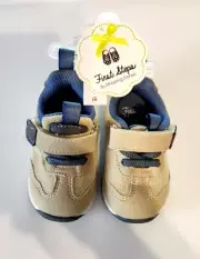 First Steps Boys Toddler Boys Mesh Sneakers Prewalk Shoes Size 3 (3-9 Months)