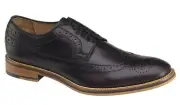 Men's Johnston & Murphy Conard Wingtips Oxfords, 20-2231 Multi Sizes Black Calfs