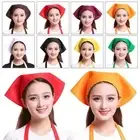 Chef Hat Working Cap Japanese Hood Cuisine Restaurant Turban Waiter UK O6P3