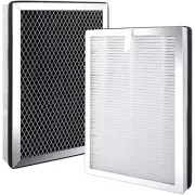 2x HEPA Activated Carbon Filters Element For Medify MA-25(B1/S1/W1)Air Purifier