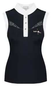 Fair Play Cecile Rose Gold Competition Shirt Sleeveless