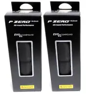 Pirelli P ZERO Road Road Racing Tire | Black | Size: 700 x 24 (pair)