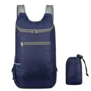 Foldable Backpack,20L Lightweight water-resistant Travel Hiking Dark Blue
