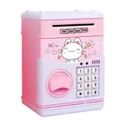 Catzon Children's Electronic Piggy Bank with Password Cute ATM Piggy Bank Great Toy Gift-HappyCat