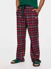 Peter Alexander Men's Tartan Check Long Cotton Classic Pyjama Pants Size XXXL