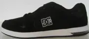 DC Men's Claymore Sneaker,Black/White, size 7 M US