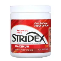 在飛比找蝦皮購物優惠-STRIDEX 水楊酸清潔棉片 90片