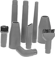 HEALEEP 2sets Vacuum Cleaner Brush Attachment Kit Assortment for Standard Vacuums for Cleaning Gaps Corners Furniture Replacement Tools for Home Use