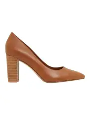 [Sandler] Lyric Heeled Shoes in Cognac Leather