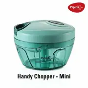New Handy Mini Plastic Chopper with 3 Blades Smart chef Kitchen Accessory Aid