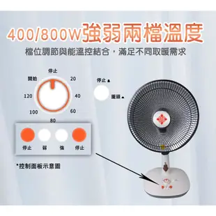 德律風根16吋碳素電暖器 LD-1610