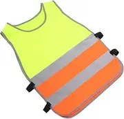 Milisten Reflective Secure Vest for High Visibility Protective Vest for Night Cycling Jogging and Outdoor Adventures Design for Enhanced Safety and Style