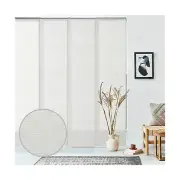 GoDear Design Adjustable Sliding Panel Track Blinds, Patio Door Blinds, Verti...