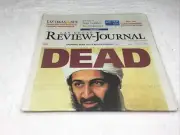 Las Vegas Review Journal “ Dead” Osama Bin Laden May 2, 2011