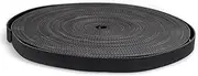 Drive Belts Trapezoid MXL Open Synchronous Timing Belt Black Rubber Neoprene Fiberglass Width 5/15mm Pitch 2.032mm CNC Stepper Motor(300cm,15mm)