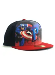 New Era NBA Detroit Pistons 59fifty Fitted Hat Size 7 1/2 Captain America Marvel