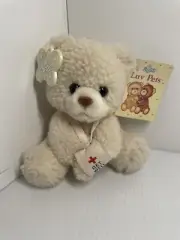 Russ Luv Pets Teddy Bear Plush GET WELL SOON 5.5" vintage new w tags