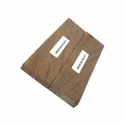 5 Pair, Black Walnut Knife Handle Scale Turning Blanks Bookmatched 3/8"x1-1/2"x5