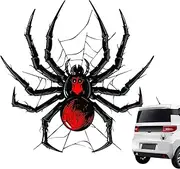 Spider Car Decal - Gothic Cartoon Spider Stickers | Sun-Proof Car Decals, Auto Scary Animal Decals for Drivers, Driving Enthusiast