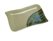 Yanco China JP-1609 Japanese Melamine 8.5" x 5.5" Rectangular Wavy Edge Plate