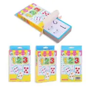 Flash Cards Numbers Flashcards Set Preschool Kids