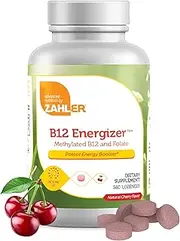 Zahler B12 Energizer Natural Cherry - 360 Lozenges