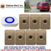 DAKOTA ALERT DCMA-4K PLUS WIRELESS ALARM + RELAYS + 12V OUTPUT - 7 SENSORS