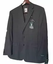 Ralph Lauren Men UltraFlex Grey Lattimore Wool/Polyester Jacket Size 44R New
